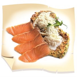 {{photo.Alt || photo.Description || 'Драники с лососем и страчателлой'}}